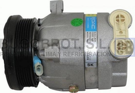 BUGOBROT 51-1135307 - Compressor, air conditioning autospares.lv