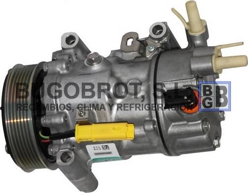 BUGOBROT 51-1369 - Compressor, air conditioning autospares.lv