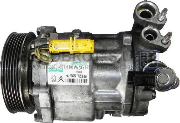 BUGOBROT 51-1303 - Compressor, air conditioning autospares.lv