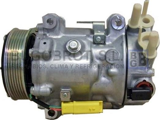 BUGOBROT 51-1322 - Compressor, air conditioning autospares.lv