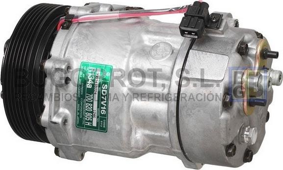 BUGOBROT 51-1246 - Compressor, air conditioning autospares.lv