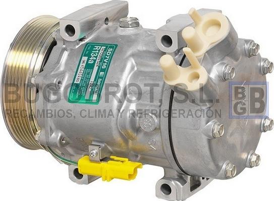 BUGOBROT 51-1242 - Compressor, air conditioning autospares.lv