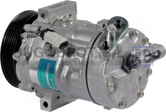 BUGOBROT 51-1250 - Compressor, air conditioning autospares.lv