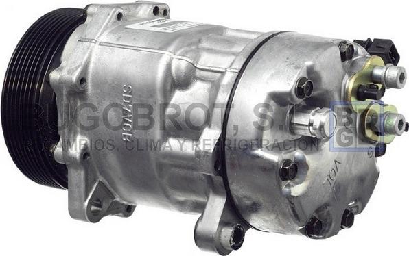 BUGOBROT 51-1208 - Compressor, air conditioning autospares.lv