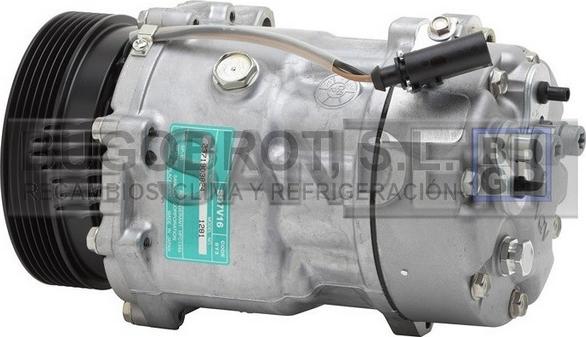 BUGOBROT 51-1281 - Compressor, air conditioning autospares.lv