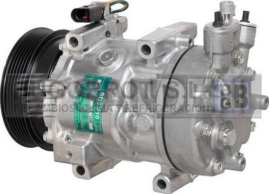 BUGOBROT 51-1234 - Compressor, air conditioning autospares.lv