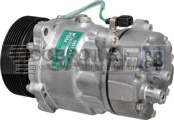 BUGOBROT 51-1222 - Compressor, air conditioning autospares.lv