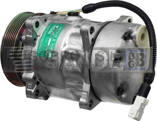 BUGOBROT 51-1227 - Compressor, air conditioning autospares.lv