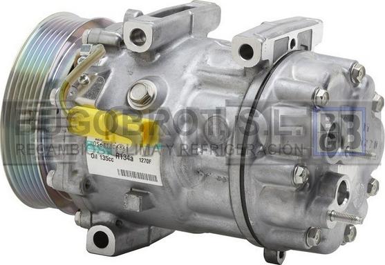 BUGOBROT 51-1270 - Compressor, air conditioning autospares.lv