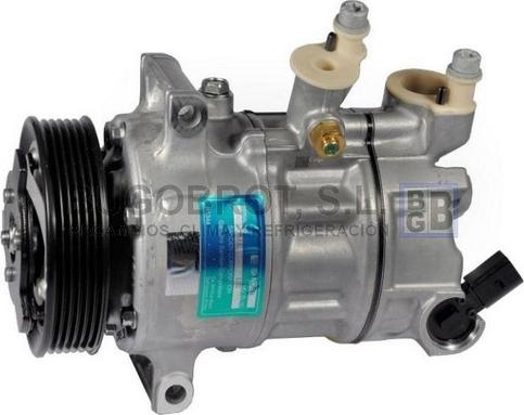 BUGOBROT 51-1701-P - Compressor, air conditioning autospares.lv