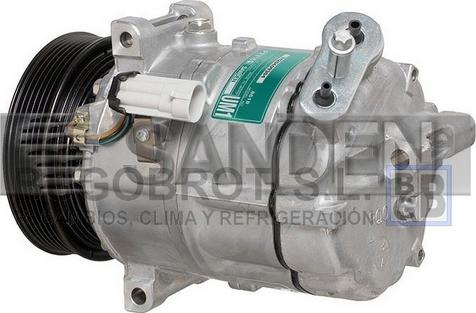 BUGOBROT 51-8618 - Compressor, air conditioning autospares.lv