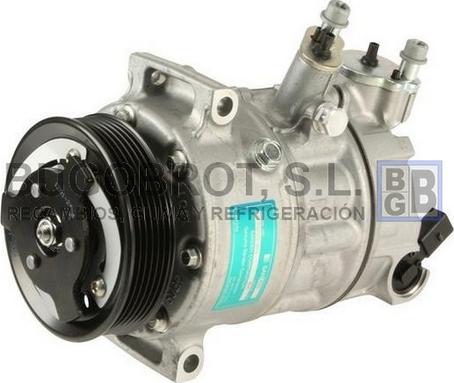 BUGOBROT 51-8675F - Compressor, air conditioning autospares.lv