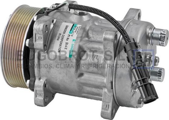 BUGOBROT 51-8162 - Compressor, air conditioning autospares.lv