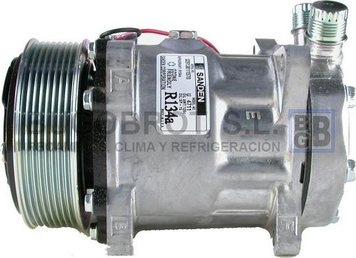 BUGOBROT 51-8100 - Compressor, air conditioning autospares.lv