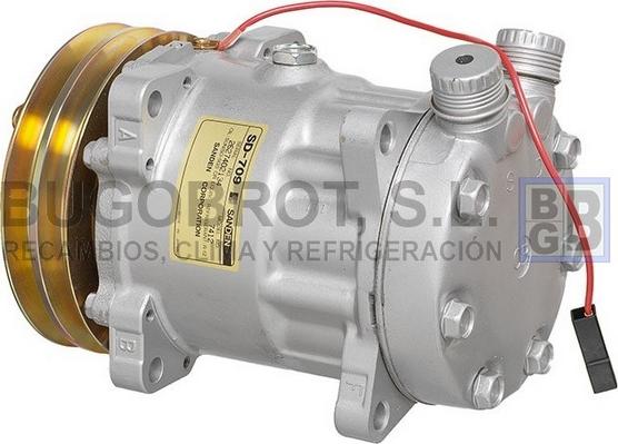 BUGOBROT 51-7447 - Compressor, air conditioning autospares.lv