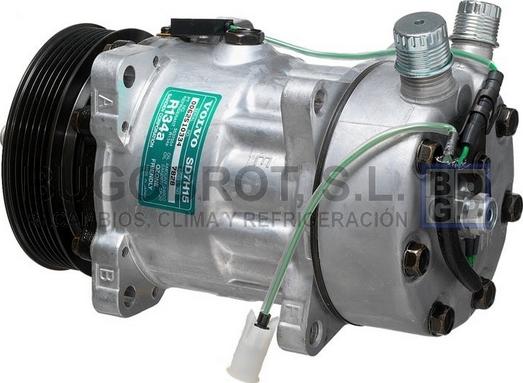 BUGOBROT 51-7828 - Compressor, air conditioning autospares.lv