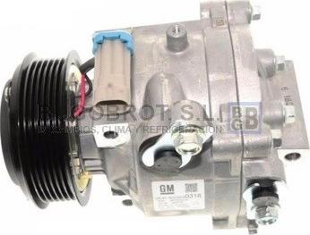 BUGOBROT 51-CD86013 - Compressor, air conditioning autospares.lv