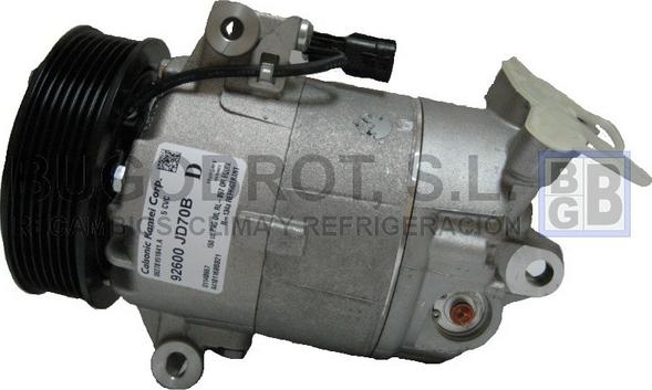 BUGOBROT 51-NI86006 - Compressor, air conditioning autospares.lv