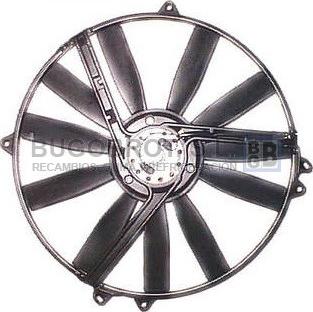 BUGOBROT 18-MB1284 - Fan, radiator autospares.lv