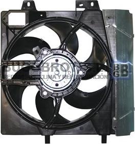 BUGOBROT 18-PE7550 - Fan, radiator autospares.lv