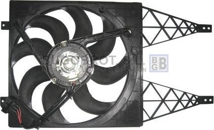 BUGOBROT 18-VW0482 - Fan, radiator autospares.lv