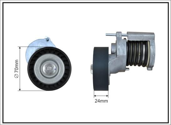 Caffaro 500251SP - Belt Tensioner, v-ribbed belt autospares.lv