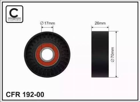 Wilmink Group WG1253168 - Pulley, v-ribbed belt autospares.lv