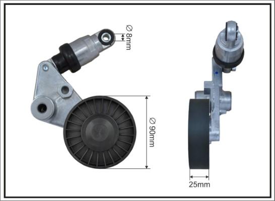 Caffaro 101299SP - Belt Tensioner, v-ribbed belt autospares.lv