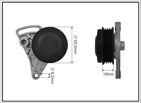 Caffaro 108325SP - Belt Tensioner, v-ribbed belt autospares.lv