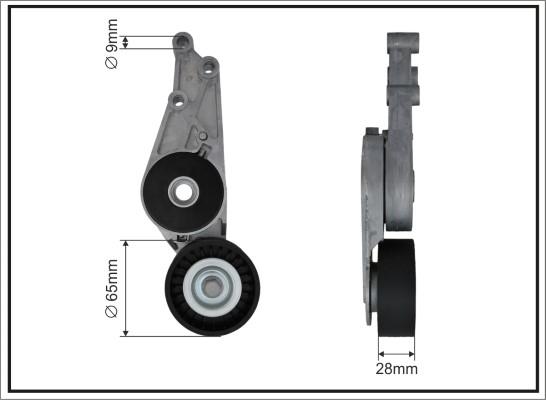 Caffaro 112000SP - Belt Tensioner, v-ribbed belt autospares.lv