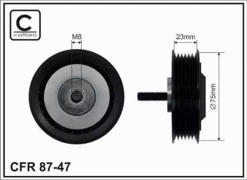 KRAFT AUTOMOTIVE 1220740 - Pulley, v-ribbed belt autospares.lv