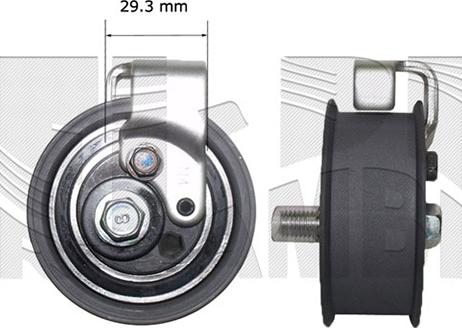 Caliber 46666 - Tensioner Pulley, timing belt autospares.lv