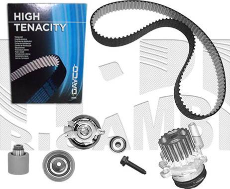 Caliber 0433KWW - Water Pump & Timing Belt Set autospares.lv