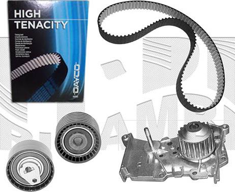 Caliber 0356KRW - Water Pump & Timing Belt Set autospares.lv