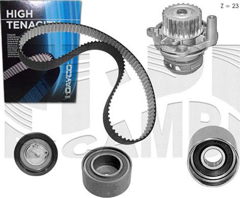 Caliber 0250KFW - Water Pump & Timing Belt Set autospares.lv