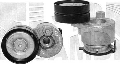 Caliber 10163 - Belt Tensioner, v-ribbed belt autospares.lv