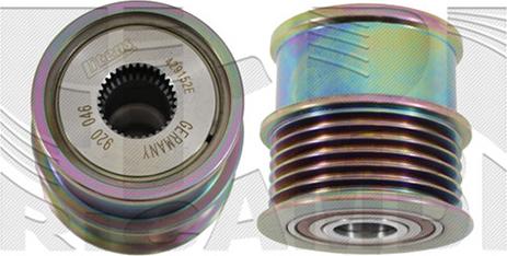 Caliber 89286 - Pulley, alternator, freewheel clutch autospares.lv