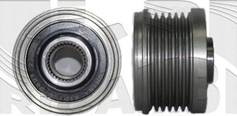 Caliber 88478 - Pulley, alternator, freewheel clutch autospares.lv