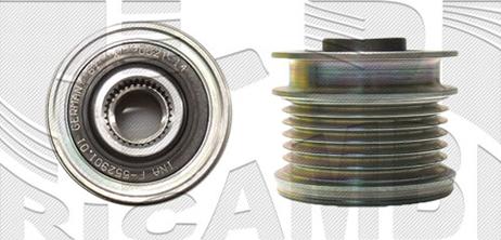 Caliber 87926 - Pulley, alternator, freewheel clutch autospares.lv