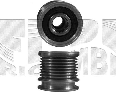 Caliber 87509 - Pulley, alternator, freewheel clutch autospares.lv