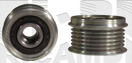 Caliber 87534 - Pulley, alternator, freewheel clutch autospares.lv