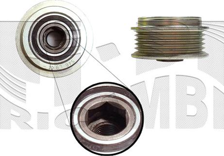 Caliber 87896 - Pulley, alternator, freewheel clutch autospares.lv