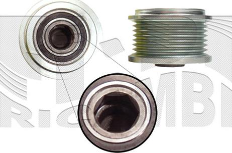 Caliber 87888 - Pulley, alternator, freewheel clutch autospares.lv