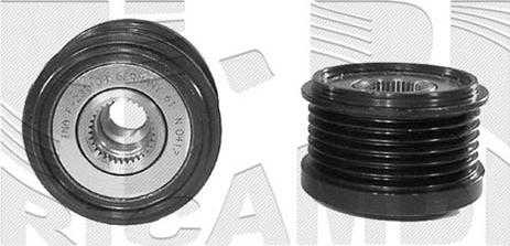 Caliber 37567 - Pulley, alternator, freewheel clutch autospares.lv