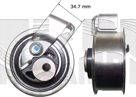 Caliber 27061 - Tensioner Pulley, timing belt autospares.lv