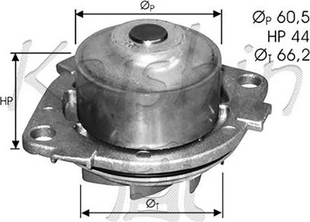 Caliber WPC370 - Water Pump autospares.lv