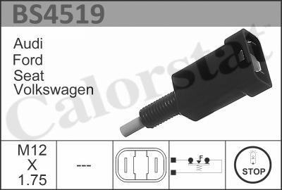 Calorstat by Vernet BS4519 - Brake Light Switch / Clutch autospares.lv