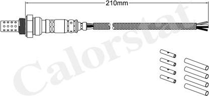 Calorstat by Vernet LS040041 - Lambda Sensor autospares.lv