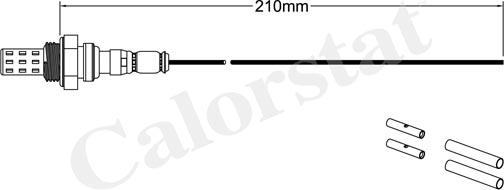 Calorstat by Vernet LS010223 - Lambda Sensor autospares.lv