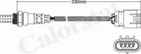 Calorstat by Vernet LS140681 - Lambda Sensor autospares.lv